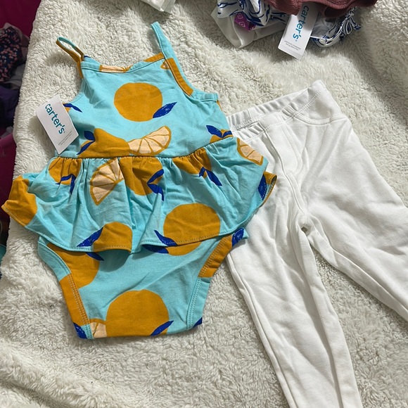 Carter's Matching Sets Baby Girl Summer Set Nwt Poshmark